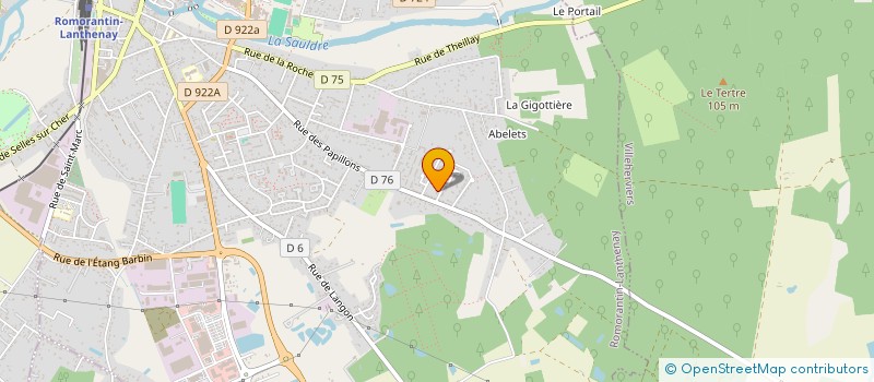 localisation de l'entreprise 809 699 861   ROMORANTIN-LANTHENAY