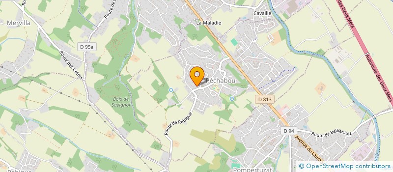 localisation de l'entreprise 809 700 545   DEYME