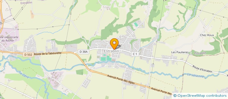 localisation de l'entreprise 809 702 087   EYZIN-PINET