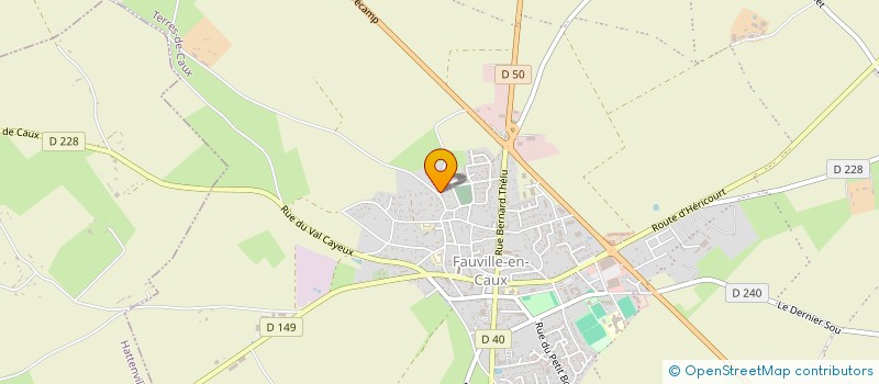 localisation de l'entreprise 809 707 458   TERRES-DE-CAUX