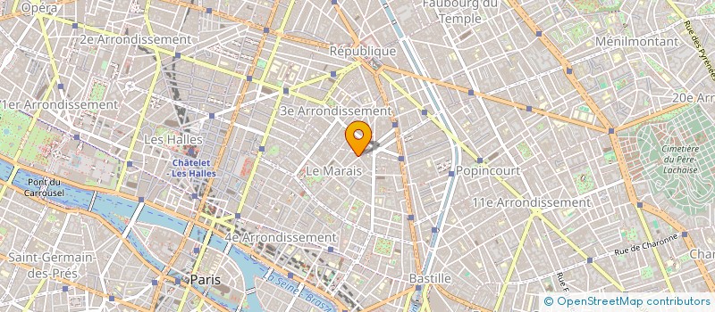 localisation de l'entreprise 809 713 720   PARIS
