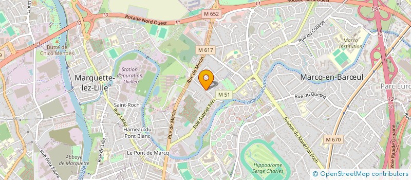 localisation de l'entreprise 809 731 722   MARCQ-EN-BARUL