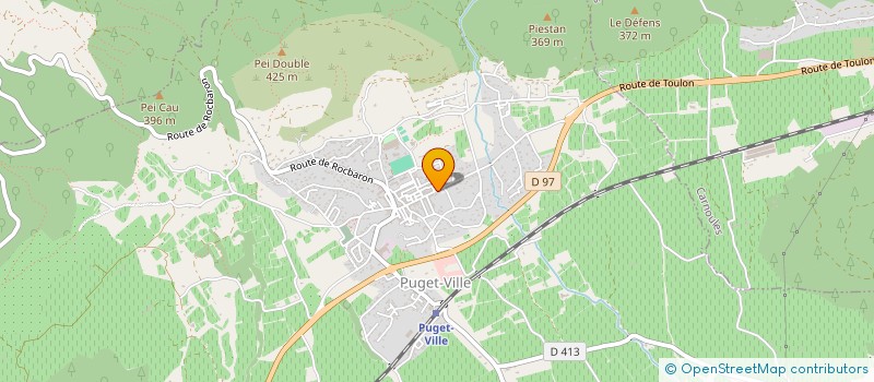 localisation de l'entreprise 809 753 262   PUGET-VILLE