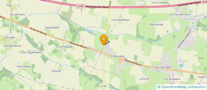 localisation de l'entreprise 809 756 026   CONFRANCON