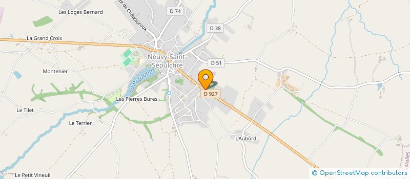 localisation de l'entreprise 809 757 131 à NEUVY-SAINT-SEPULCHRE
