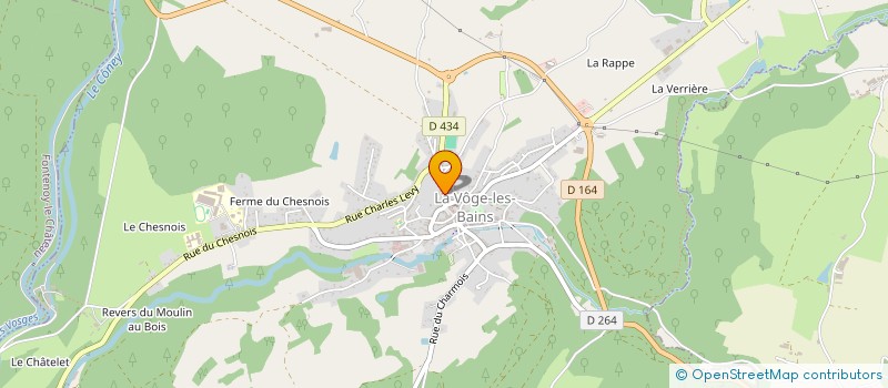 localisation de l'entreprise 809 763 808   LA VOGE-LES-BAINS