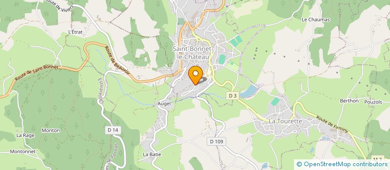 localisation de l'entreprise 809 774 706   SAINT-BONNET-LE-CHATEAU