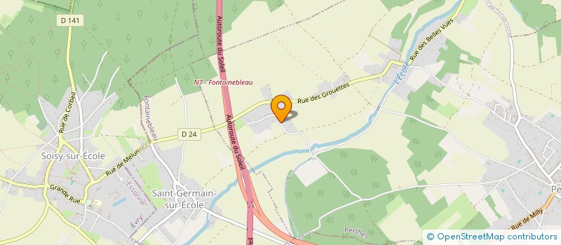 localisation de l'entreprise 809 785 090   PERTHES