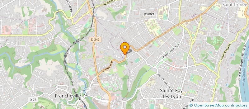 localisation de l'entreprise 809 786 874 à SAINTE-FOY-LES-LYON
