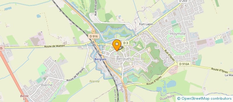 localisation de l'entreprise 809 805 237 à BERGUES