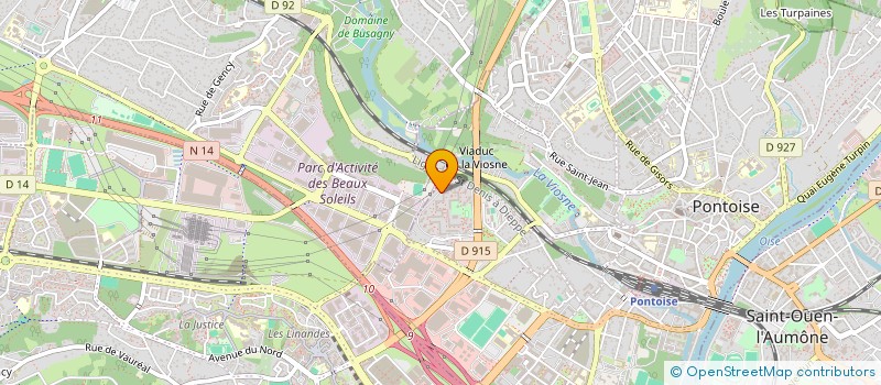 localisation de l'entreprise 809 823 826 à PONTOISE