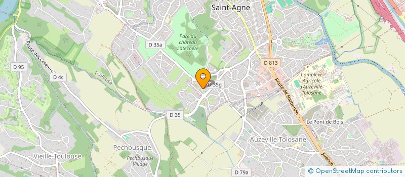 localisation de l'entreprise 809 829 120   PECHABOU