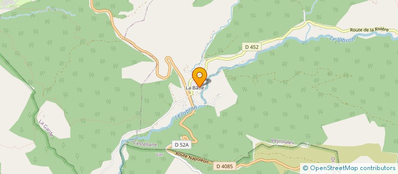 localisation de l'entreprise 809 832 603   PEYROULES