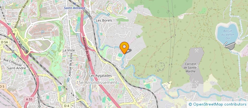 localisation de l'entreprise 809 845 209 à MARSEILLE