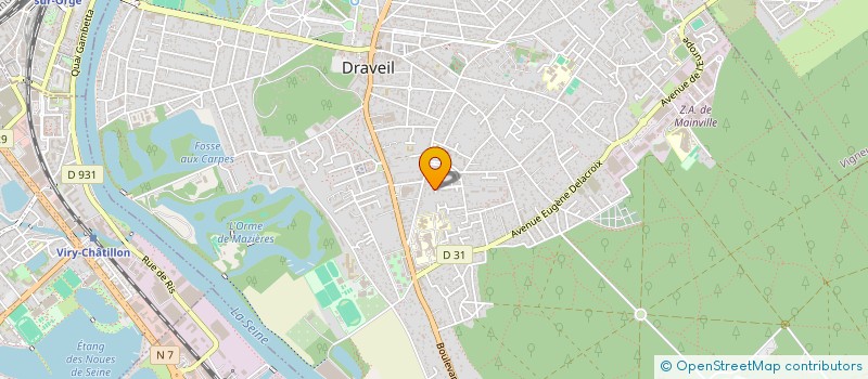 localisation de l'entreprise 809 848 880  à DRAVEIL