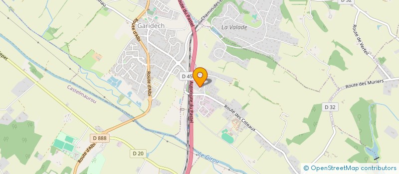 localisation de l'entreprise 809 878 739   GAILLAC