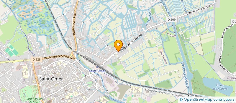 localisation de l'entreprise 809 880 412   SAINT-OMER