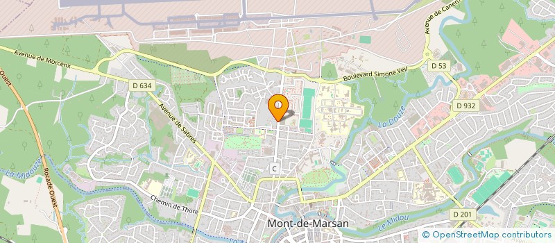 localisation de l'entreprise 809 905 953   MONT-DE-MARSAN