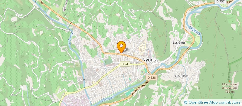 localisation de l'entreprise 809 914 278 à VALREAS