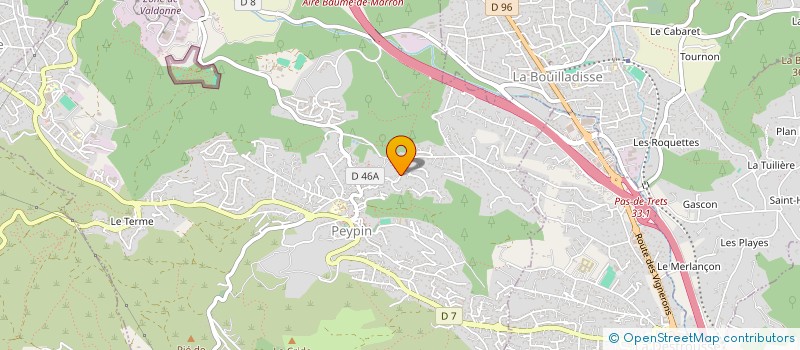 localisation de l'entreprise 809 916 968   PEYPIN