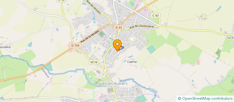 localisation de l'entreprise 809 918 501   NUEIL-LES-AUBIERS