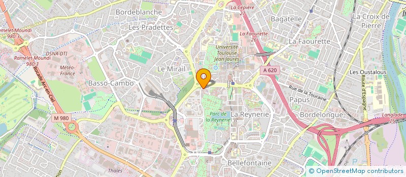 localisation de l'entreprise 809 919 673 à TOULOUSE