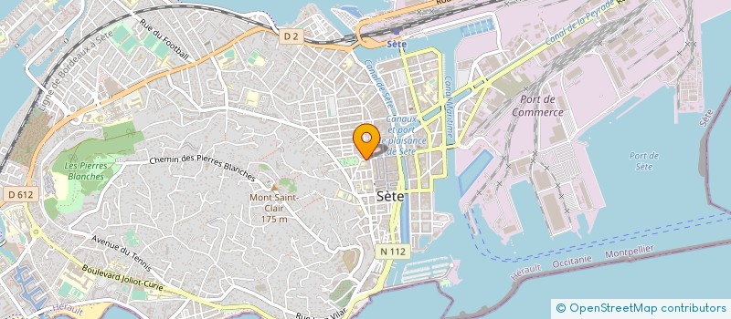 localisation de l'entreprise 809 921 448  à SETE