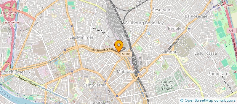 localisation de l'entreprise 809 923 303 à TOULOUSE