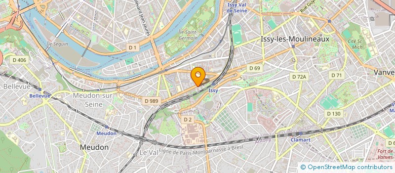 localisation de l'entreprise 809 924 871  à SCEAUX