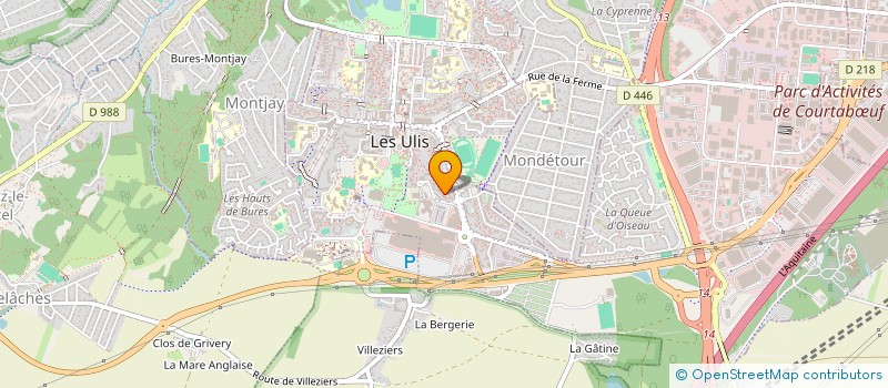 localisation de l'entreprise 809 937 774 à LES ULIS