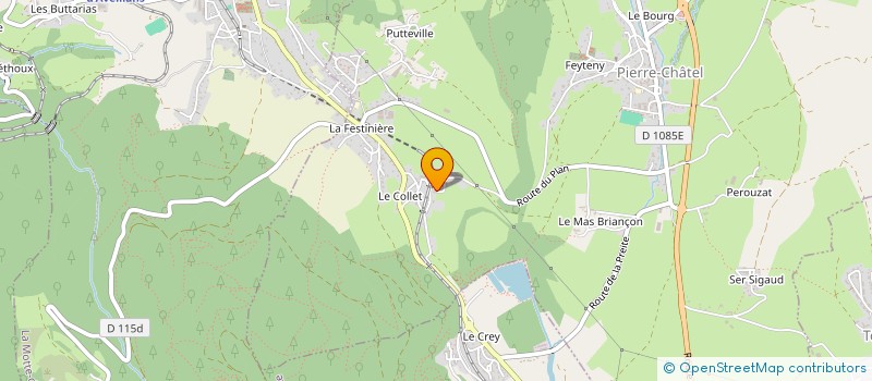 localisation de l'entreprise 809 939 283   CHATEAU-BERNARD