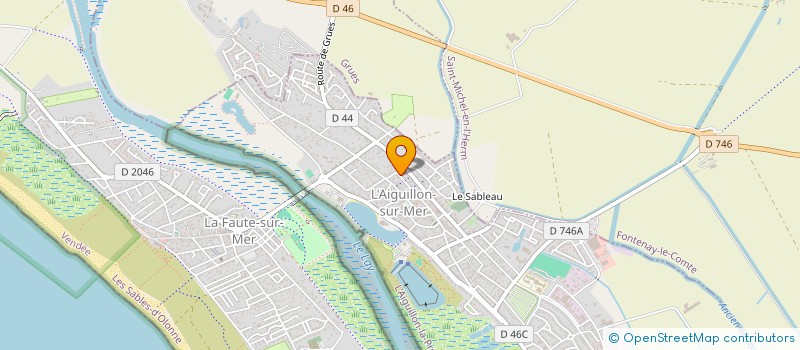 localisation de l'entreprise 809 948 797   L'AIGUILLON-LA-PRESQU'ILE