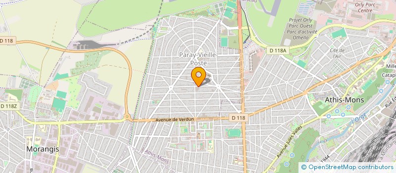 localisation de l'entreprise 809 950 462 à PARAY-VIEILLE-POSTE