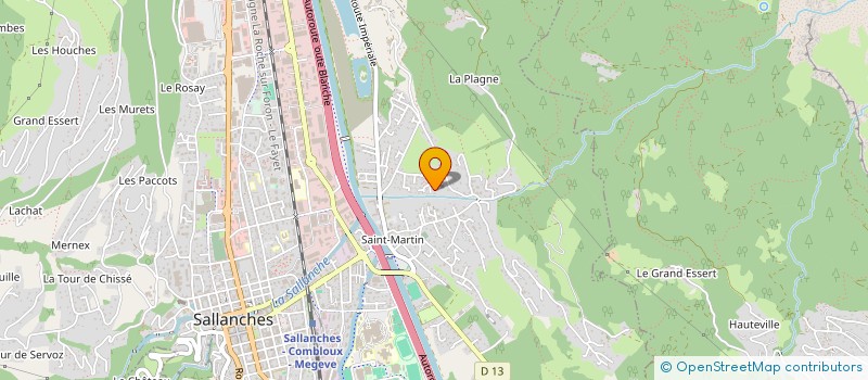 localisation de l'entreprise 809 956 915   CLUSES