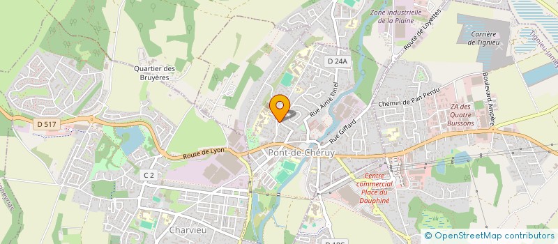 localisation de l'entreprise 809 982 952   PONT-DE-CHERUY