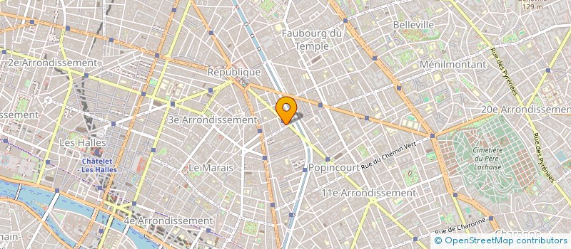 localisation de l'entreprise 809 995 046   PARIS