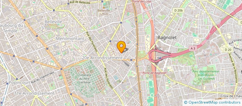 localisation de l'entreprise 809 995 293   PARIS