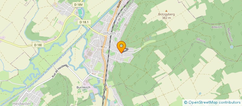 localisation de l'entreprise 810 022 327   ILLFURTH