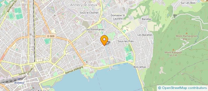 localisation de l'entreprise 810 022 442 à ANNECY