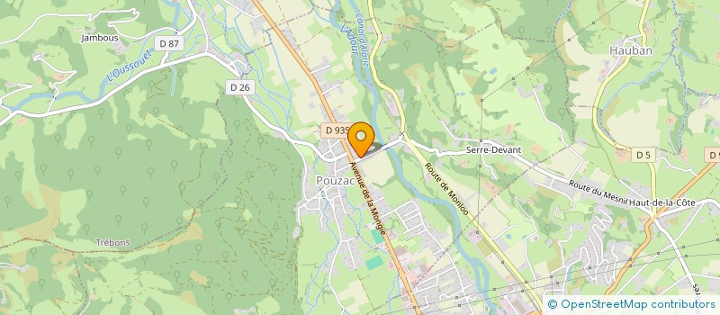 localisation de l'entreprise 810 030 486   MONTGAILLARD