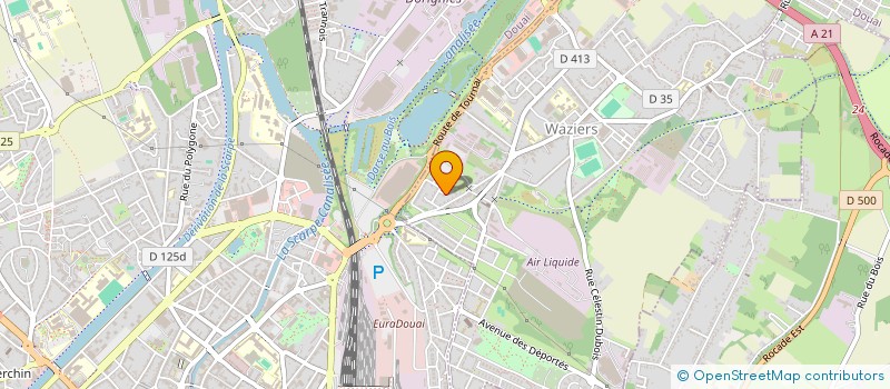 localisation de l'entreprise 810 054 171   WAZIERS