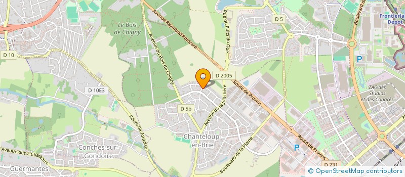 localisation de l'entreprise 810 055 921   DAMMARTIN-SUR-TIGEAUX