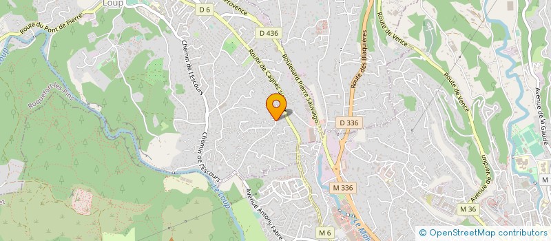 localisation de l'entreprise 810 057 182 à LA COLLE-SUR-LOUP