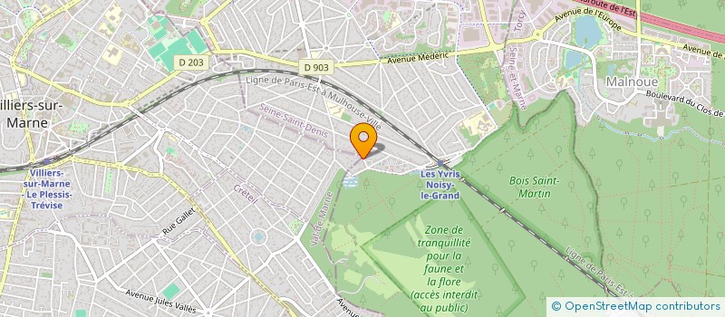 localisation de l'entreprise 810 092 775   NOISY-LE-GRAND