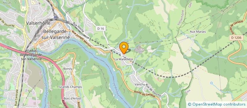 localisation de l'entreprise 810 094 508   VALSERHONE