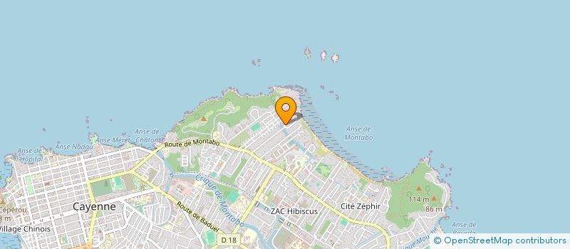localisation de l'entreprise 810 097 568   CAYENNE