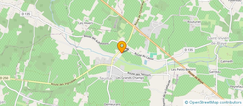 localisation de l'entreprise 810 098 061   CUBNEZAIS