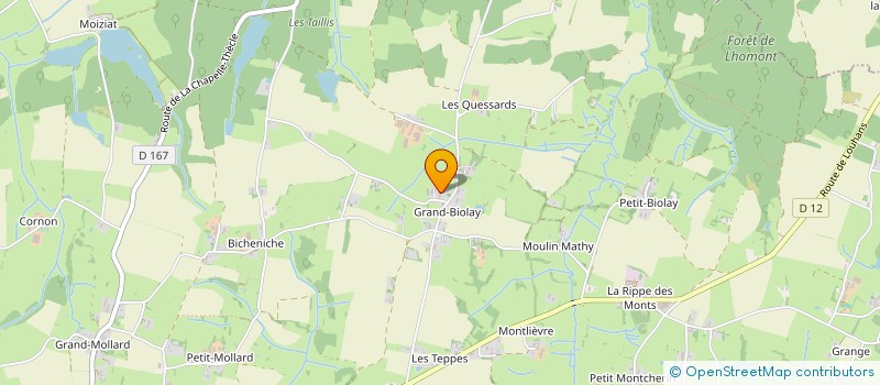 localisation de l'entreprise 810 102 921   BRANGES