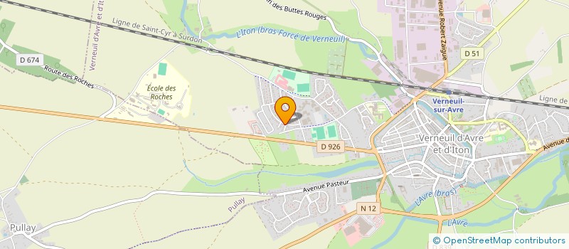 localisation de l'entreprise 810 103 242   VERNEUIL D'AVRE ET D'ITON