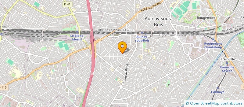 localisation de l'entreprise 810 107 037 à AULNAY-SOUS-BOIS